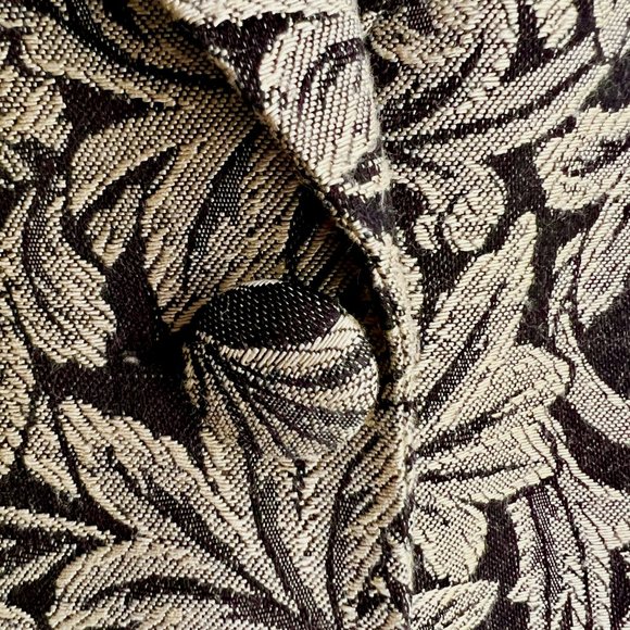 Nina K - David Cline Vintage '80s-'90s Brocade Jacquard Blazer size M - Picture 10 of 13